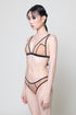 COLLINS Dark Nude Triangle Bra Top